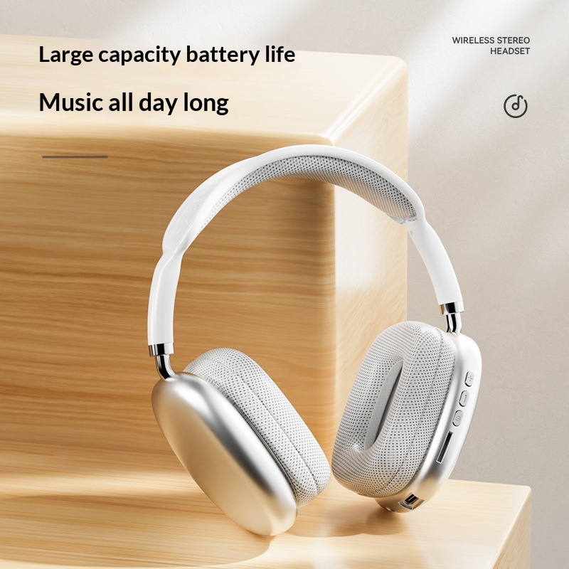 Wireless Noise-canceling Bluetooth Over-ear Headphones