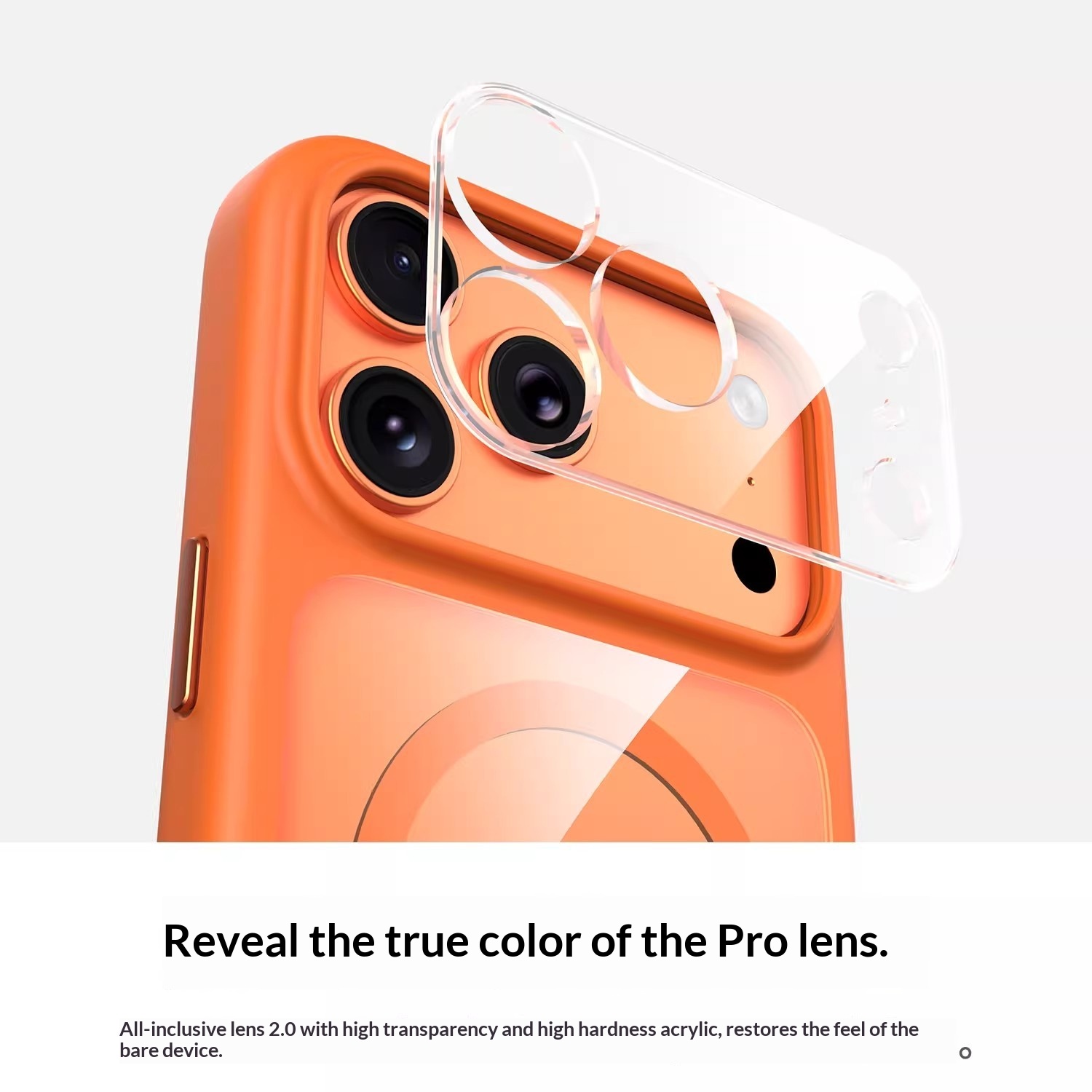 Premium Semi-transparent Magnetic Shockproof Phone Case