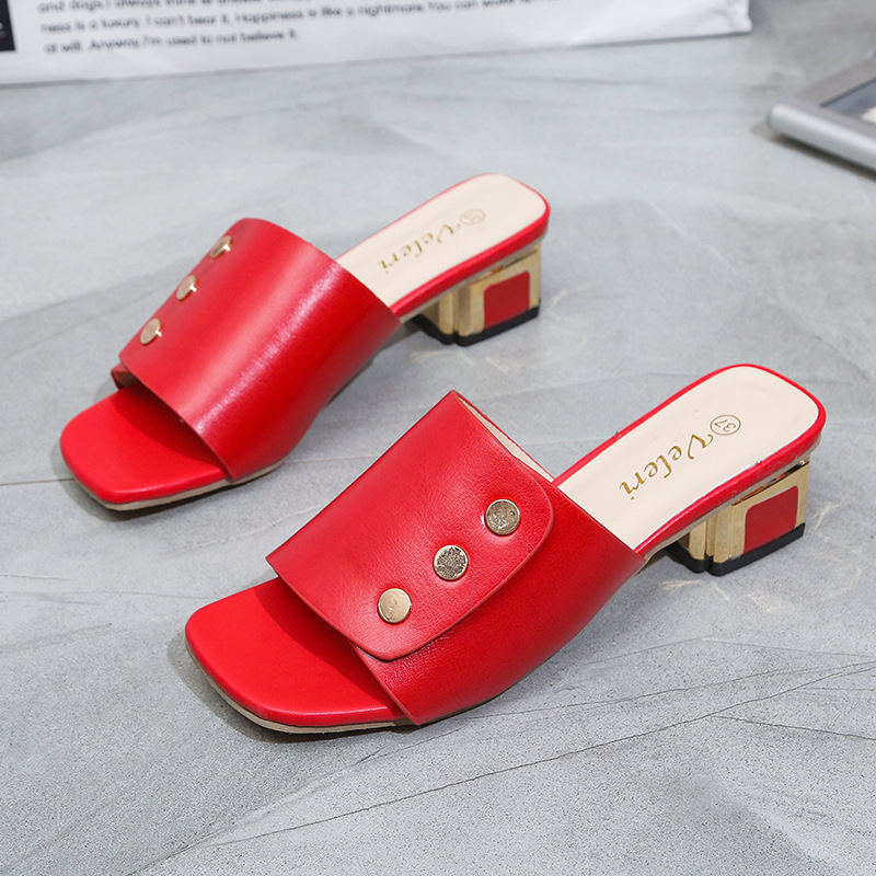Womens Fashion Wedge Slippers