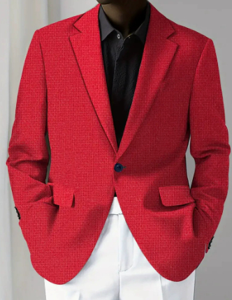 Men's Digital Printing Suit Jacket