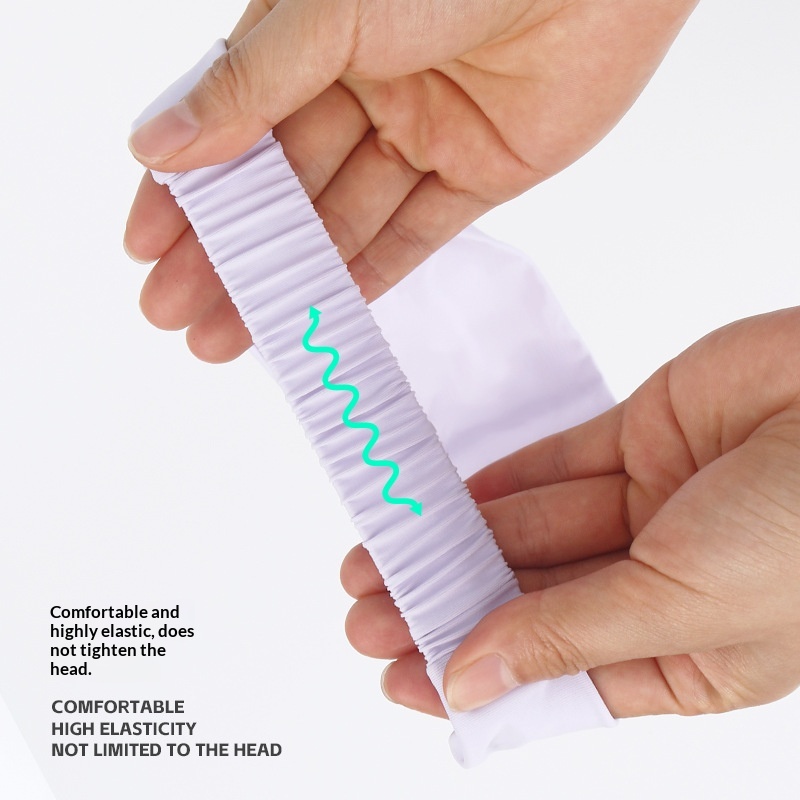 Wide Sweat-wicking Band For Sports Fitness, And Yoga