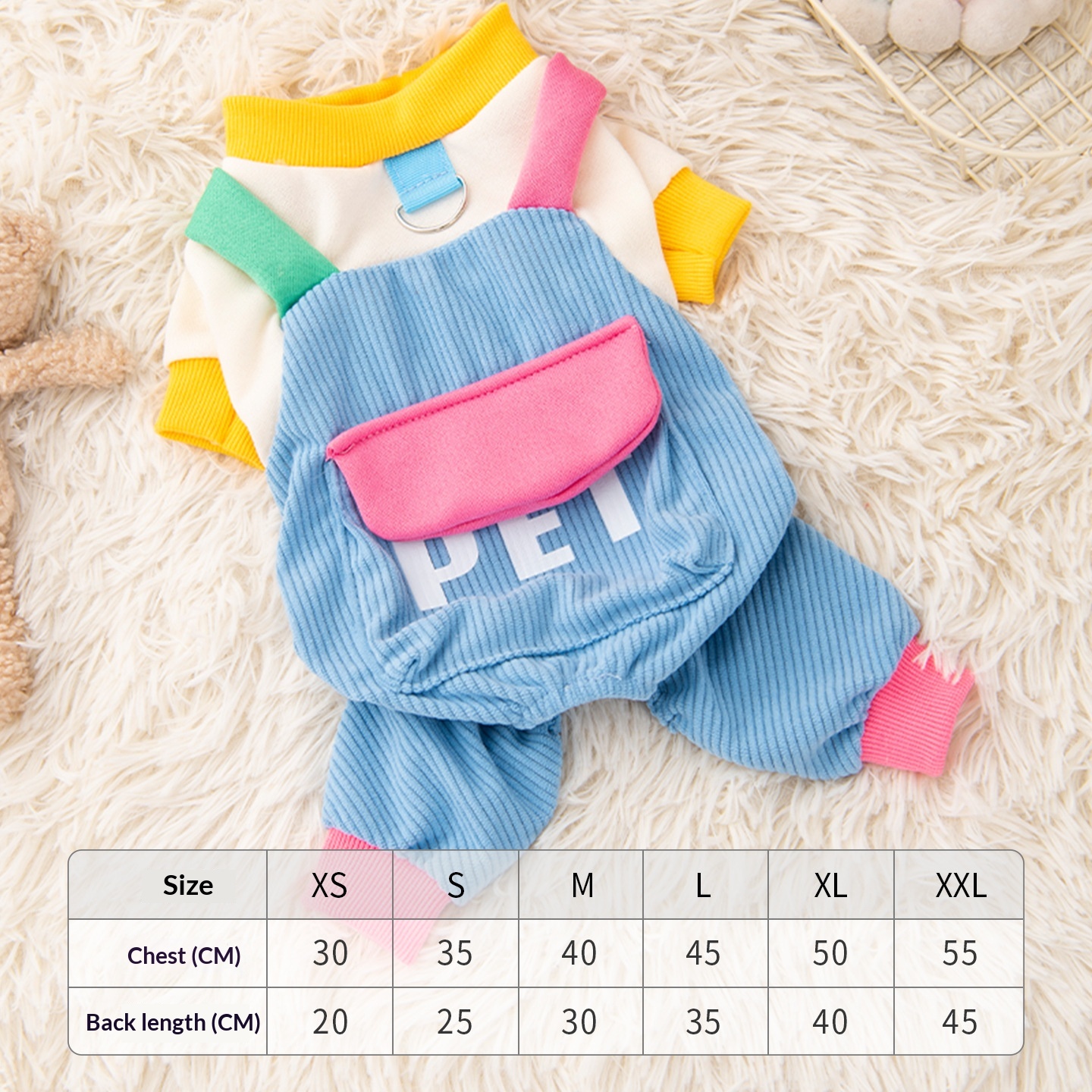 Dog Polyester Clothing For Fall And Winter Pets