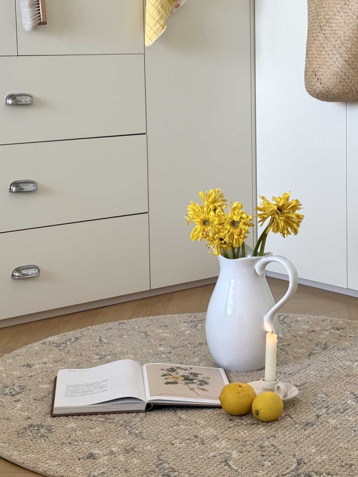 European-style Minimalist Ceramic Milk Jug Vase (White Milk