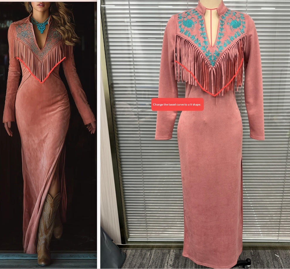 New Fallwinter Long Dress For Women