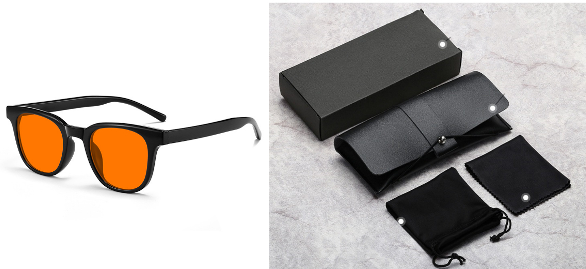 Anti-blue Light UV Protection Red Light Glasses - Image 15