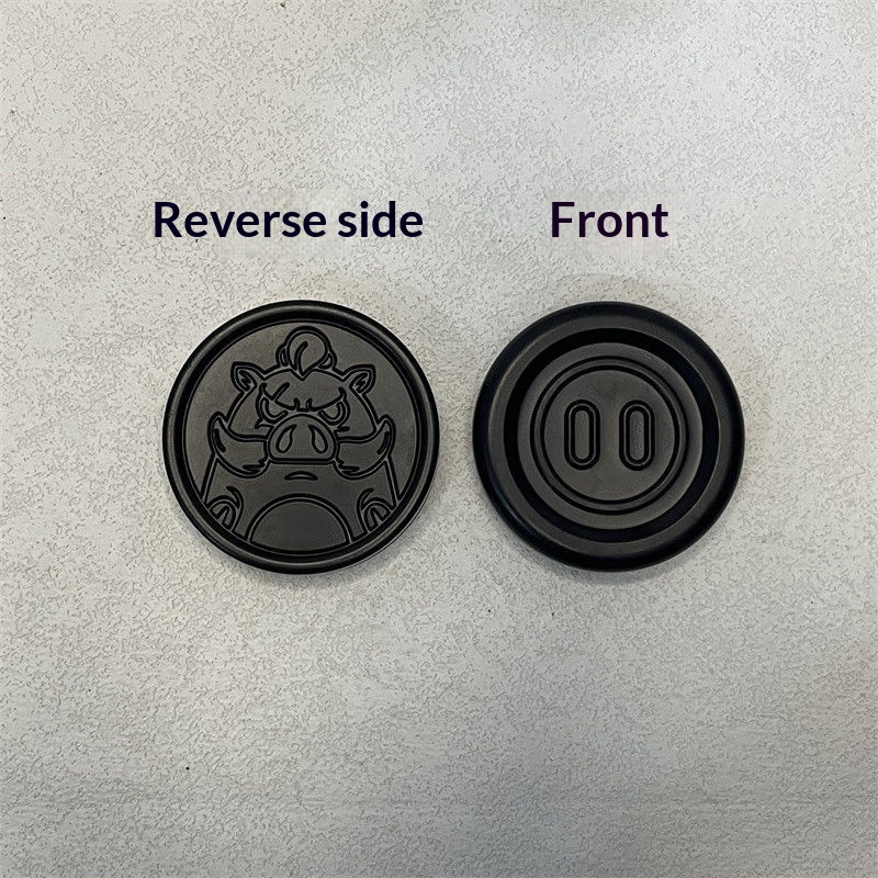 Metal Clacking Coin Stress Relief Toy EDC Fidget Popper For Anxiety Relief - Blind Box Gift For Teens And Adults Satisfying Click Sound Sensory Tool