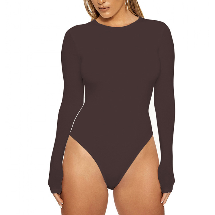 High-elastic One-piece Bodysuit For Women Outerwear And Base-layer Yoga Wear