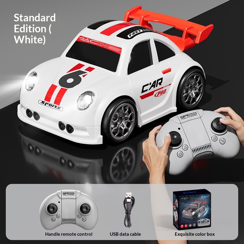 C6 Remote-Controlled Cartoon Camera Screen-Controlled Racing Car Interactive Toy