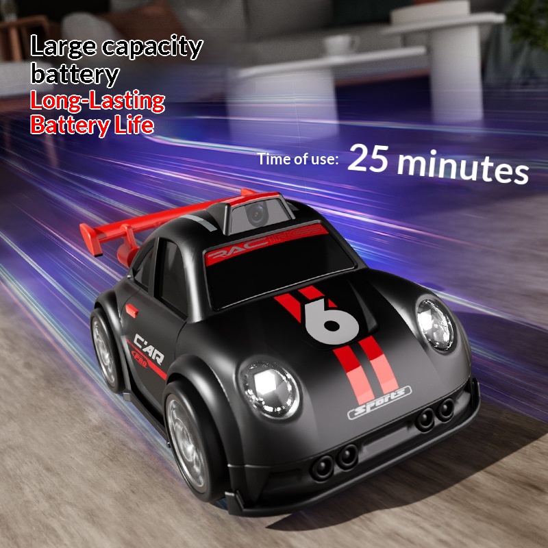 C6 Remote-Controlled Cartoon Camera Screen-Controlled Racing Car Interactive Toy