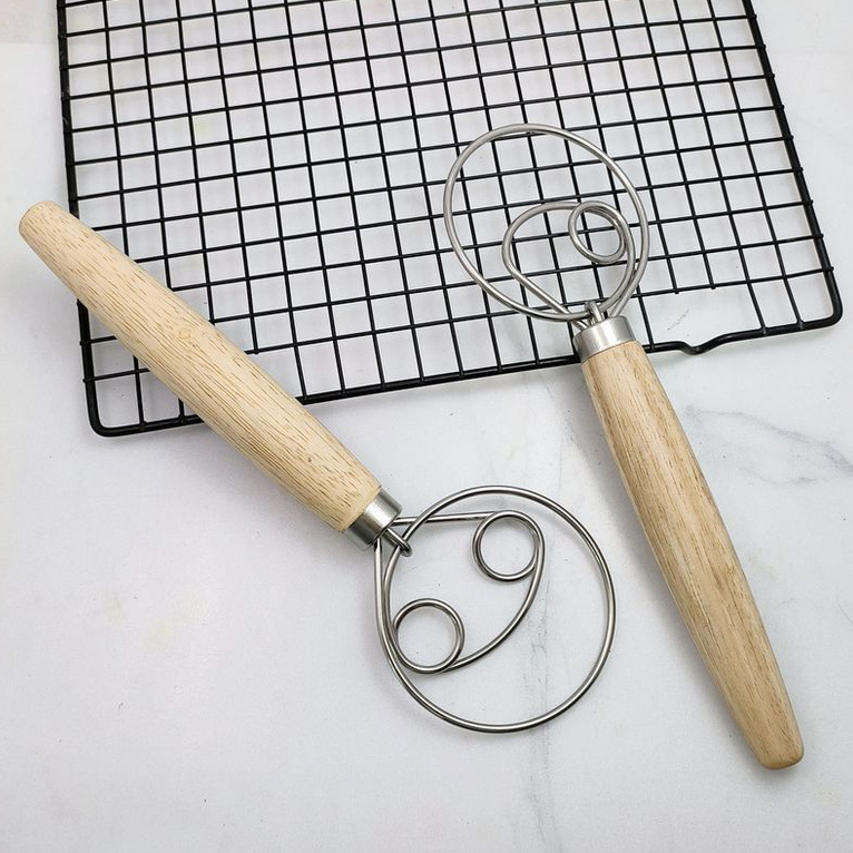 Simple Kitchen Baking Tool Stainless Steel Flour Mixer