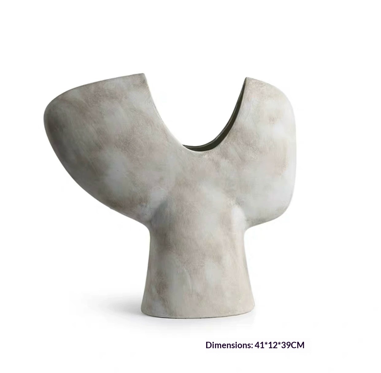 Ceramic Geometric Vase, picture 2 of 4