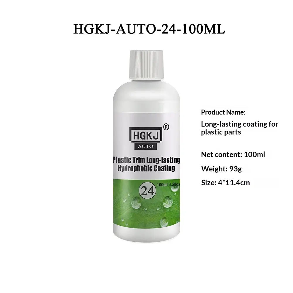 Long-Lasting Hydrophobic Coating For Plastic Accessories