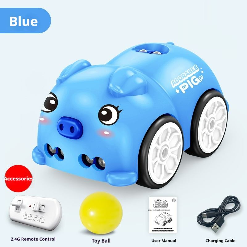 Remote-Control Car With Magic Hand Light And Music Childrens Toy