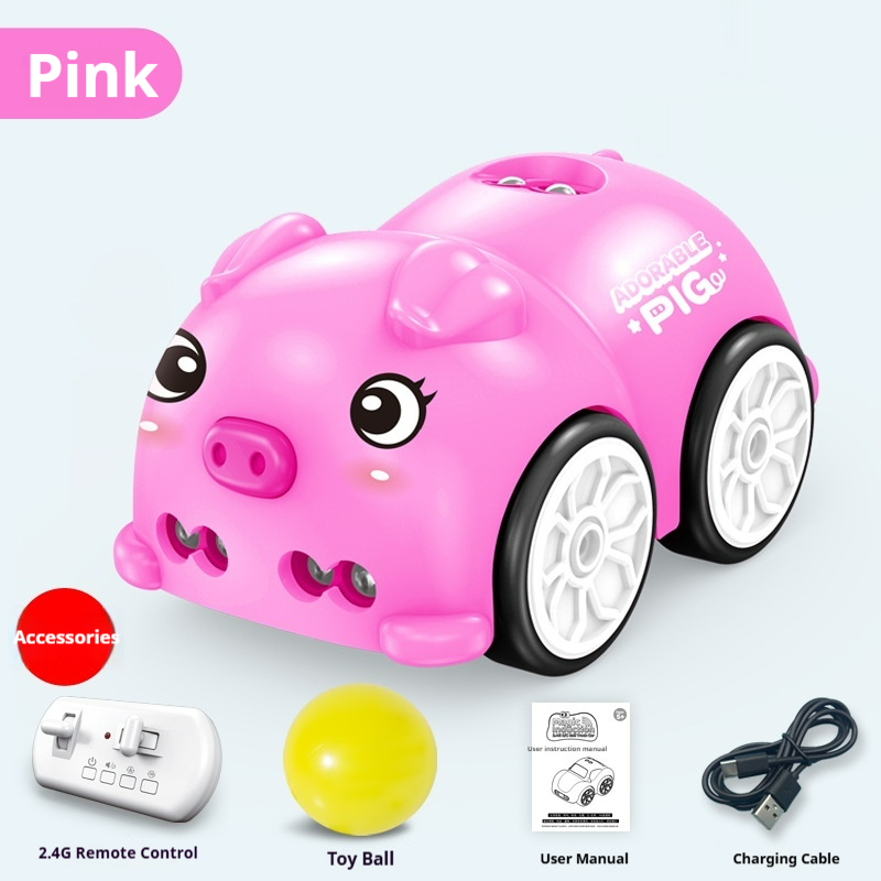 Remote-Control Car With Magic Hand Light And Music Childrens Toy