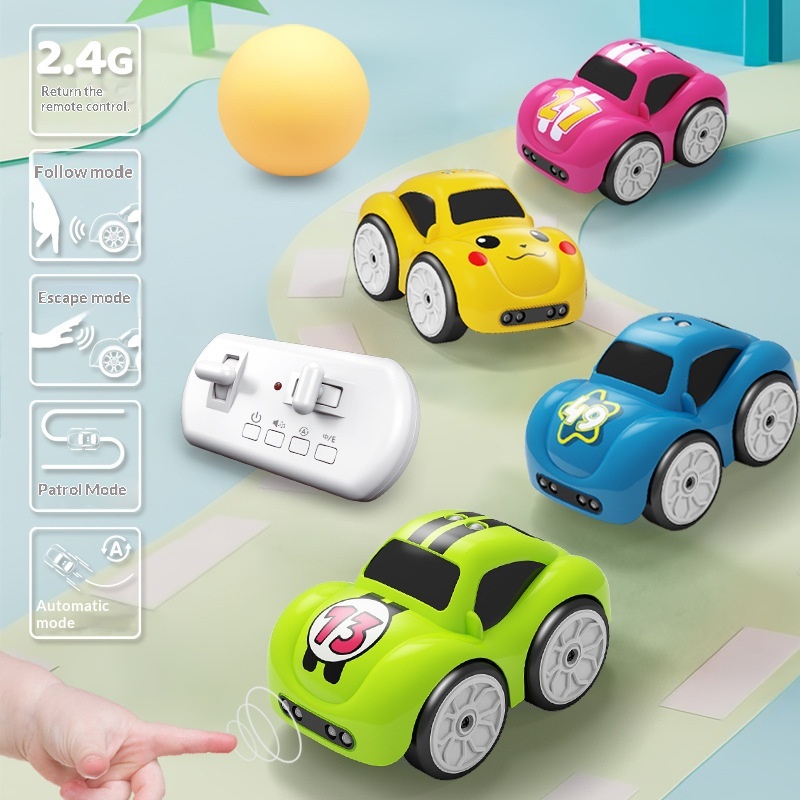Remote-Control Car With Magic Hand Light And Music Childrens Toy