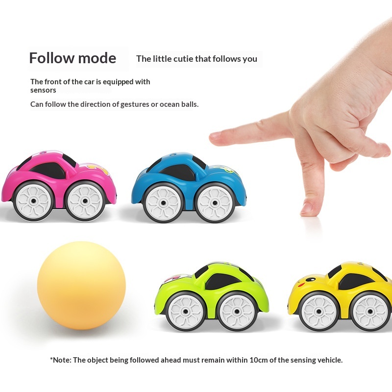 Remote-Control Car With Magic Hand Light And Music Childrens Toy