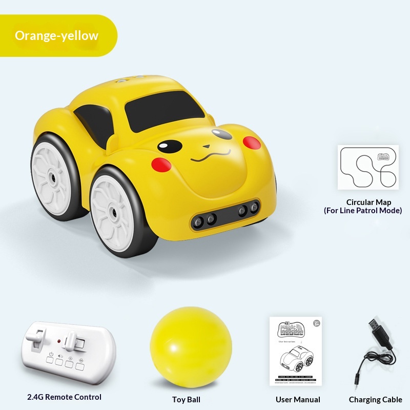 Remote-Control Car With Magic Hand Light And Music Childrens Toy