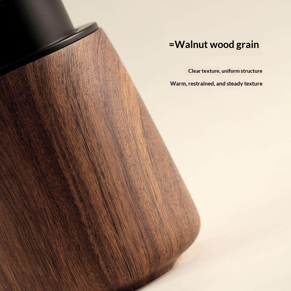 Walnut-grain Push-type Foam Dispenser