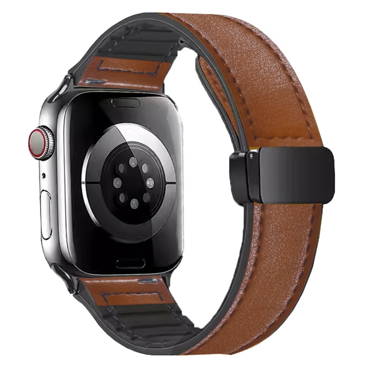 Suitable For Silicone Skin-covered Folding Magnetic-clasp Watch Straps