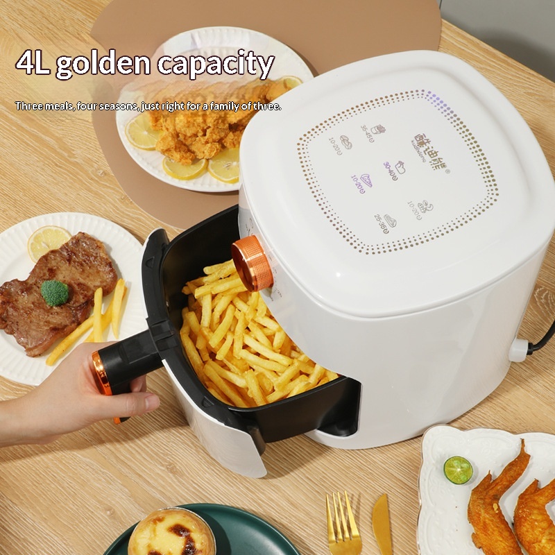 Multi-Function Air Fryer Oven For Home Use, 4L Capacity