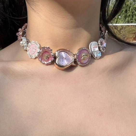 Reloj Collar Versátil Retro de Lujo para Mujer - imagen 1