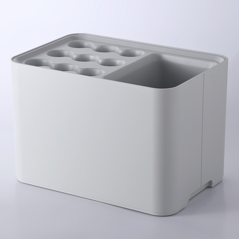 An Umbrella Rack Is Placed In The Lobby By The Office Entrance