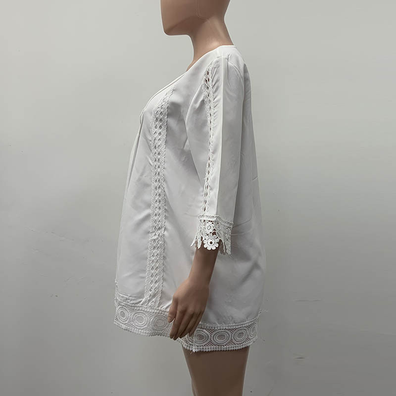 Elegant And Stylish Womens Round-neck Top