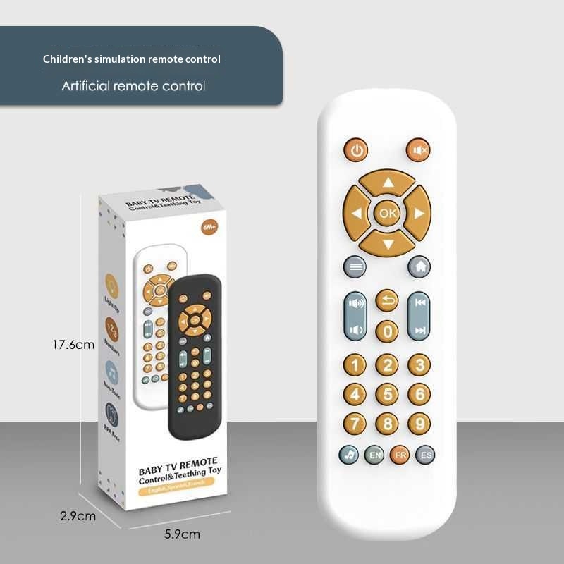 Educational TV Simulation Remote Control Toy For Infants And Toddlers