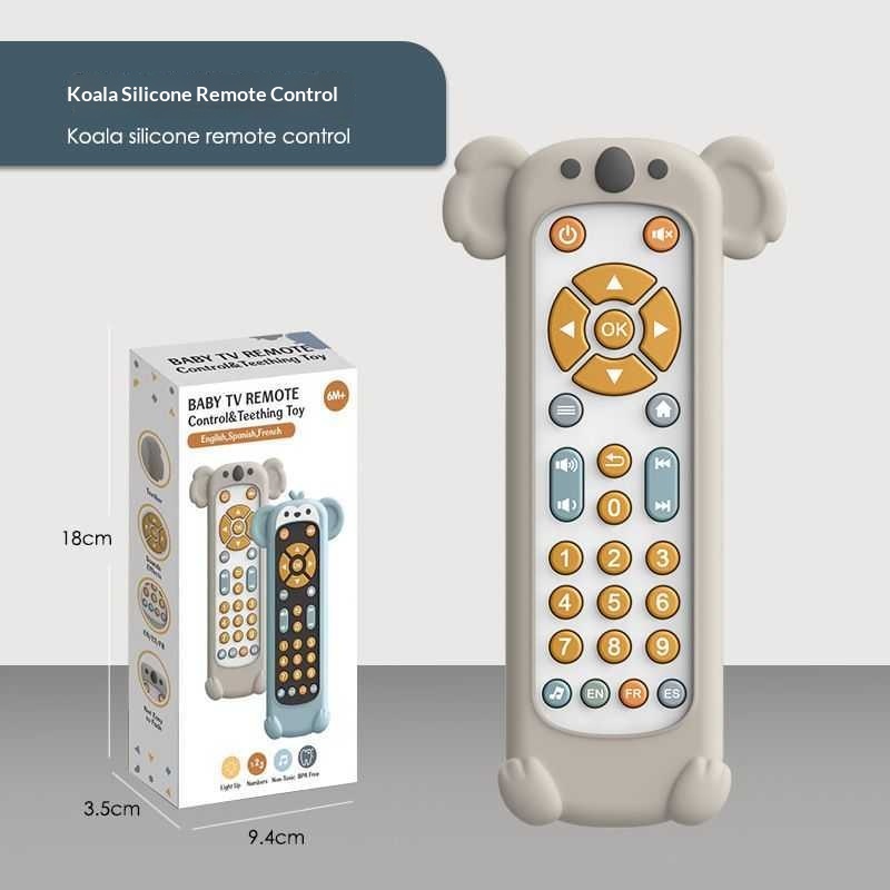 Educational TV Simulation Remote Control Toy For Infants And Toddlers