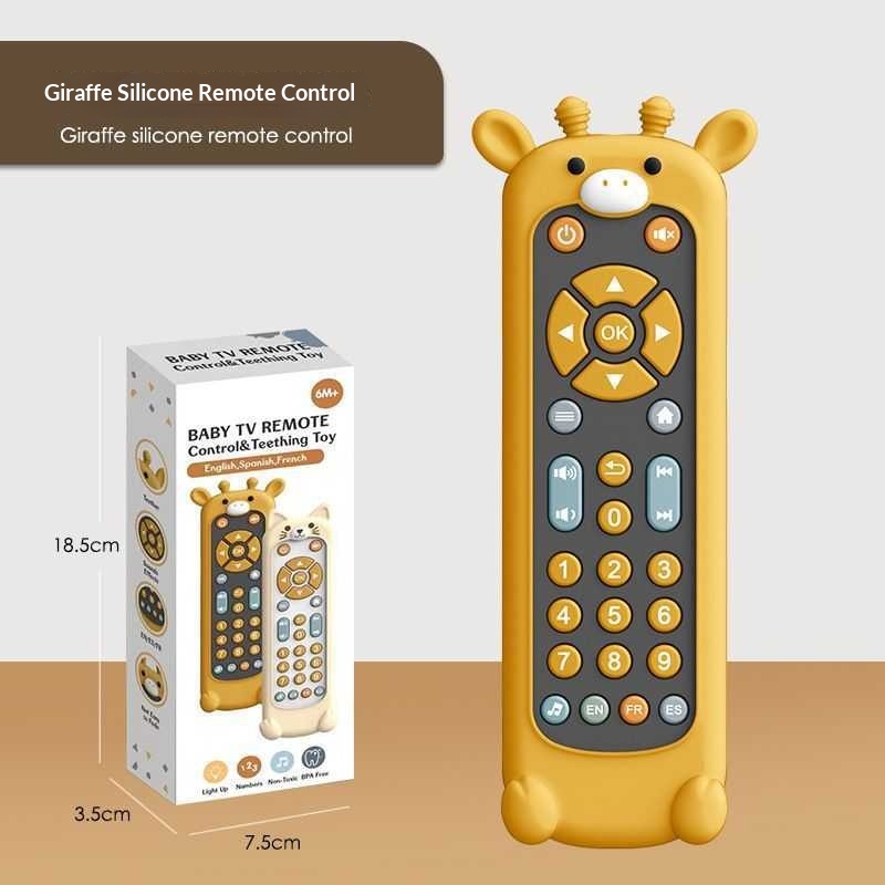 Educational TV Simulation Remote Control Toy For Infants And Toddlers