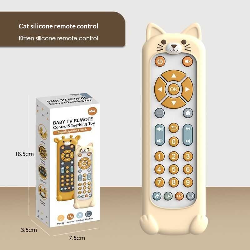 Educational TV Simulation Remote Control Toy For Infants And Toddlers