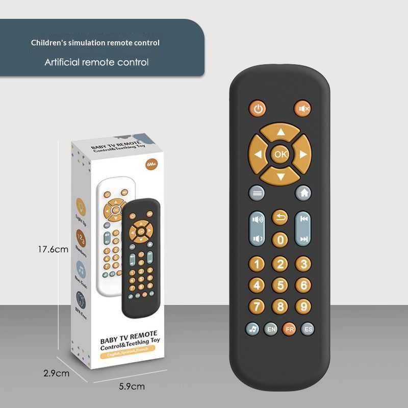Educational TV Simulation Remote Control Toy For Infants And Toddlers