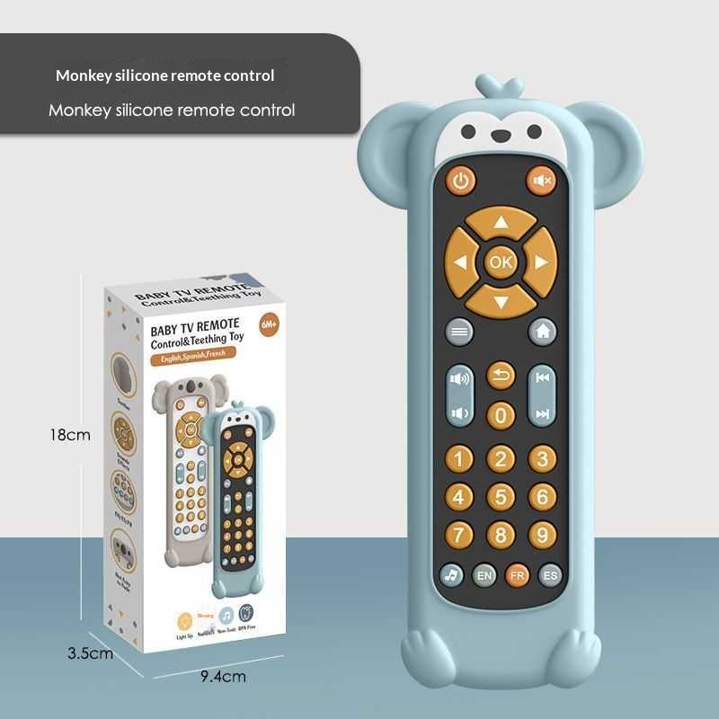 Educational TV Simulation Remote Control Toy For Infants And Toddlers