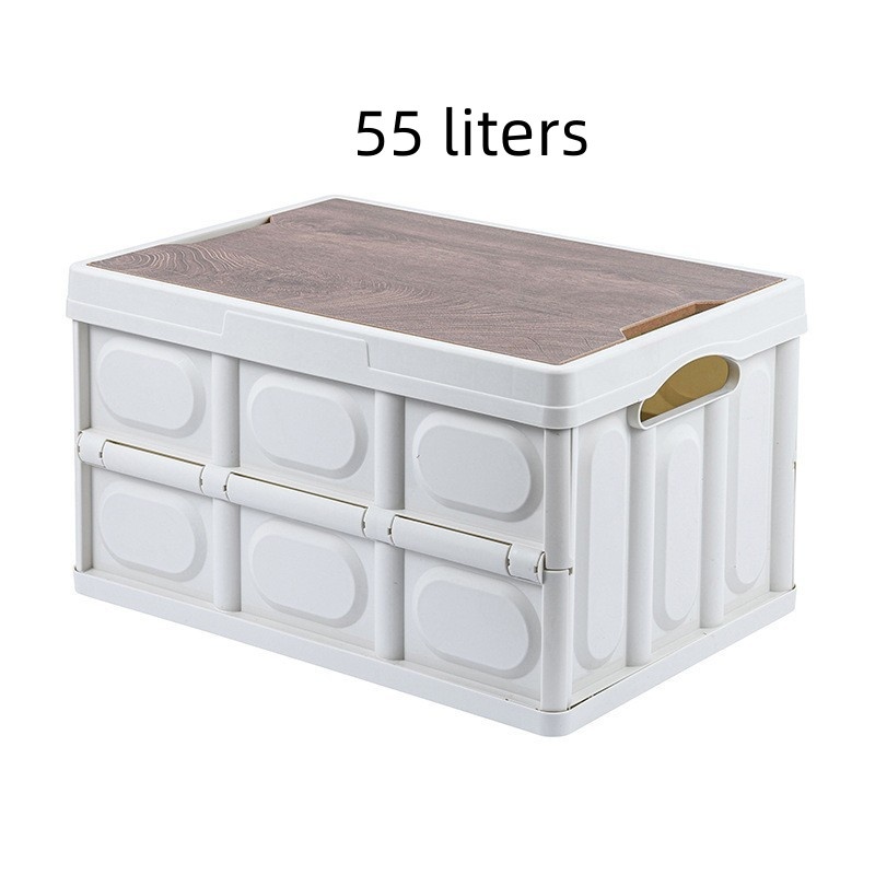 Large-capacity Picnic Storage Box That Opens From The Side Of The Table