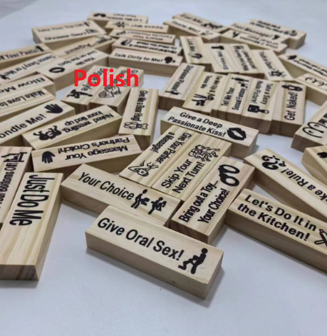 Couple Dating Building Block Tower Jenga Game