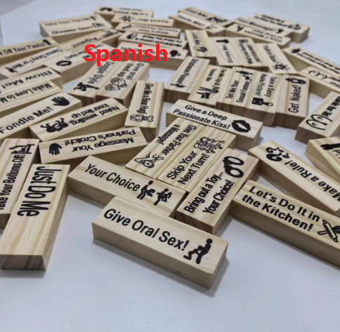 Couple Dating Building Block Tower Jenga Game