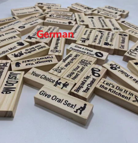 Couple Dating Building Block Tower Jenga Game