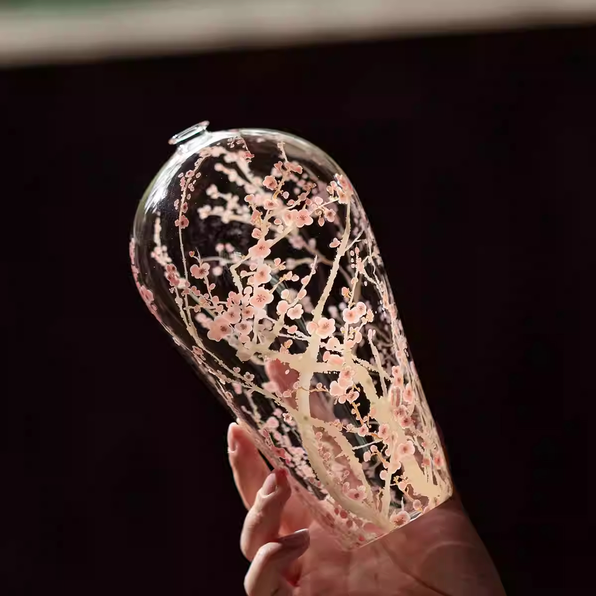 Chinese-style Dried Flower Arrangement Living Room Hydroponic Flower Vase