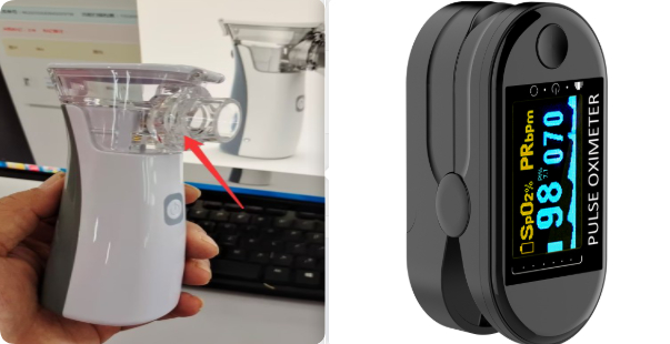 Finger Pulse Oximetry And Heart Rate Monitoring Device