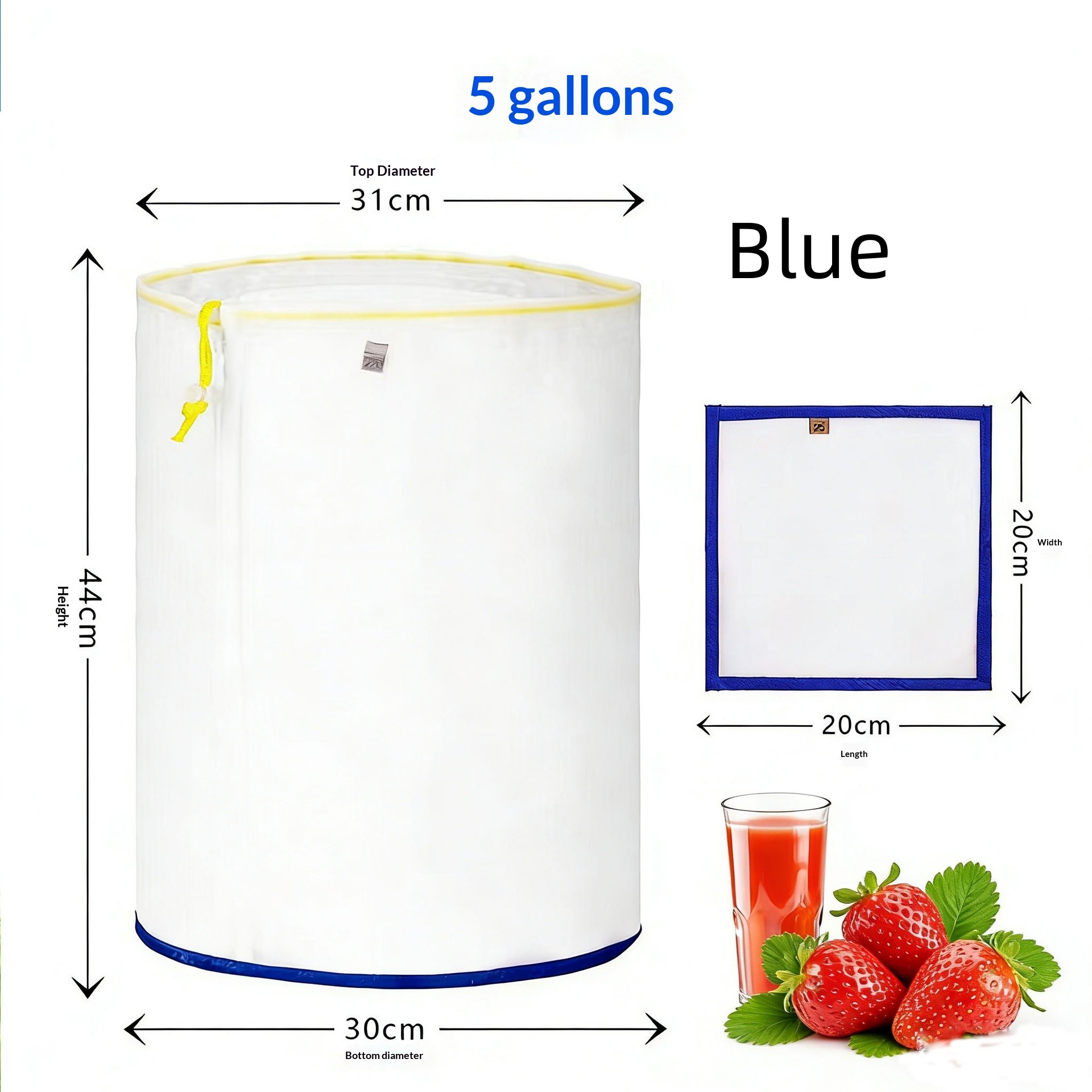 Reusable Filter Bag Plant Extraction