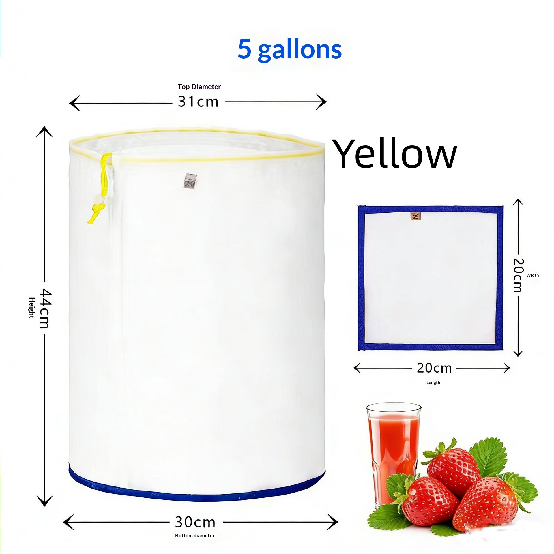 Reusable Filter Bag Plant Extraction