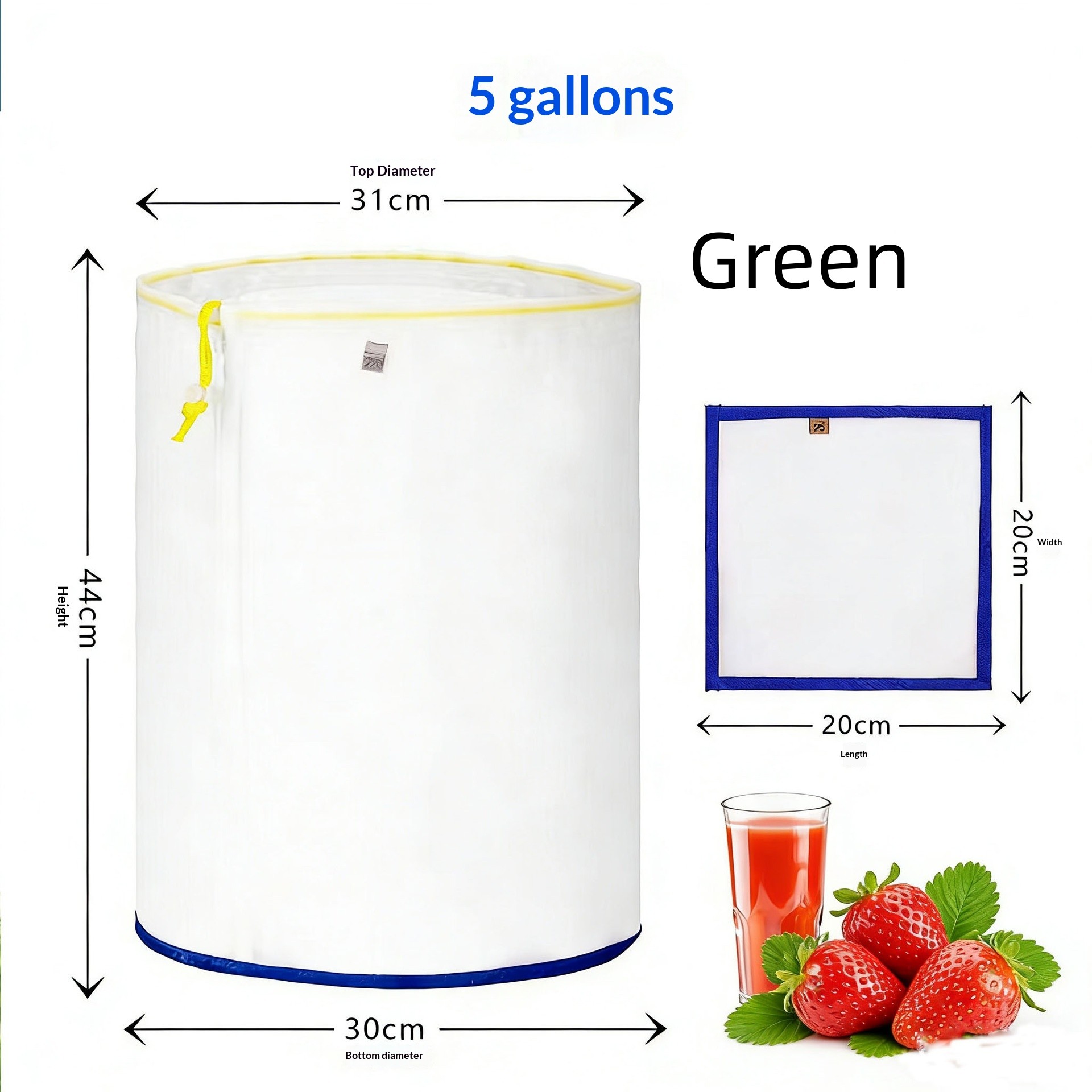 Reusable Filter Bag Plant Extraction