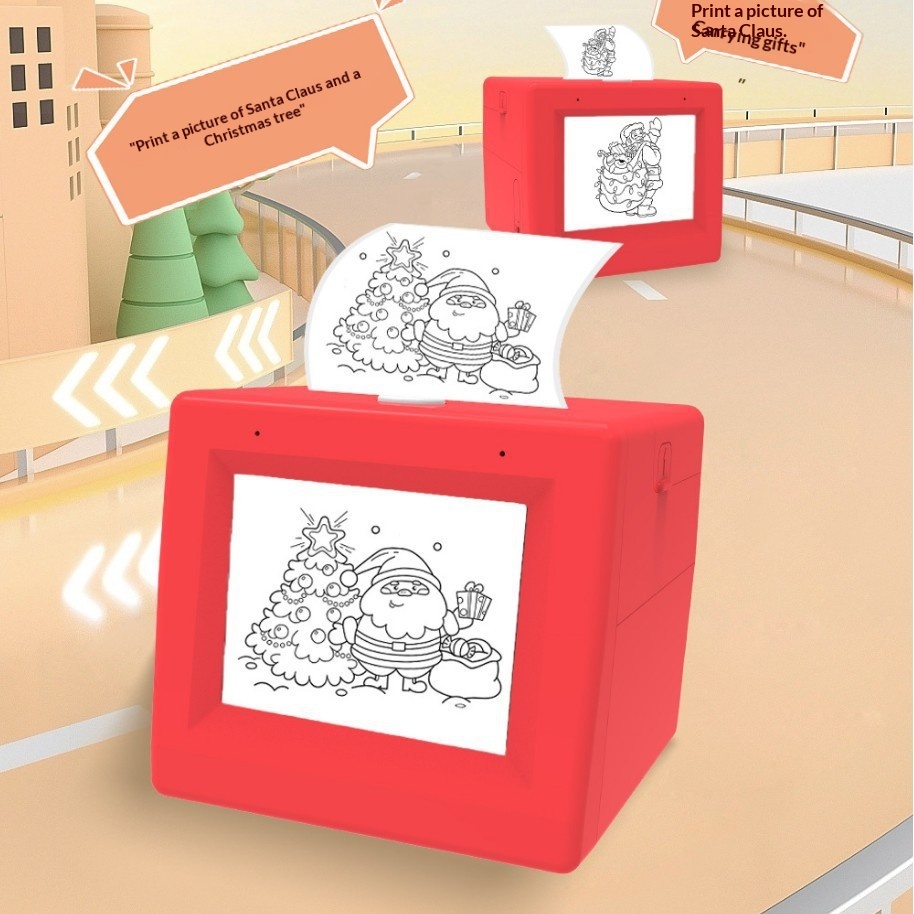 New AI Voice-Activated Thermal Printer For Kids
