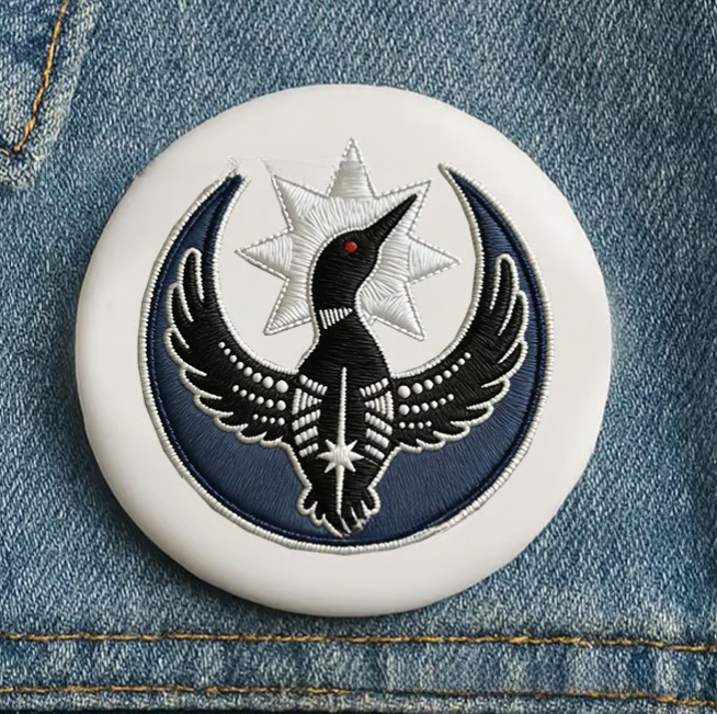 Resist Button Be Good Badge Pin