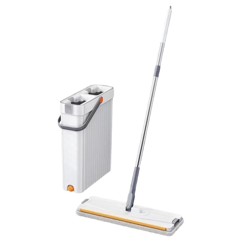 Household Narrow-slot No-hands-needed Flat Mop For Hands-free Mopping