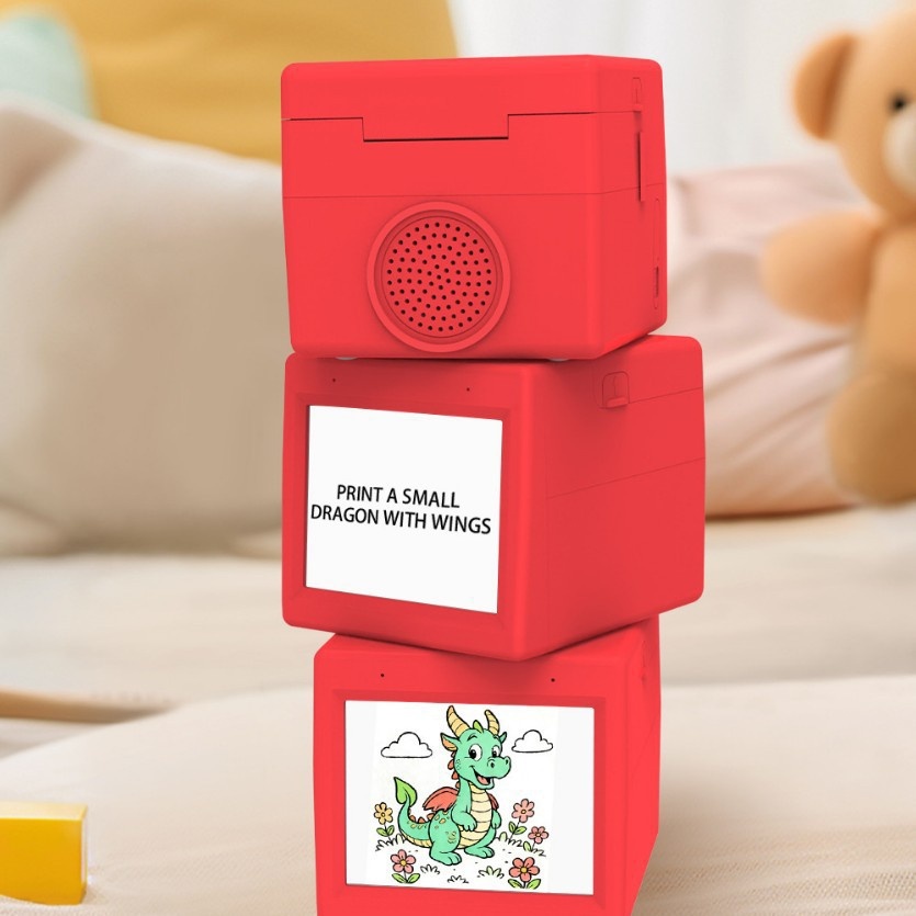 New AI Voice-Activated Thermal Printer For Kids 4