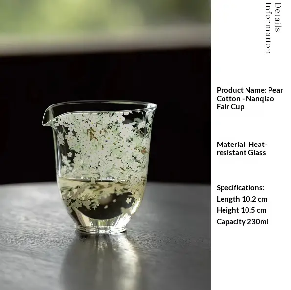 Heat-resistant Glass Eagle-spout Fairness Cup