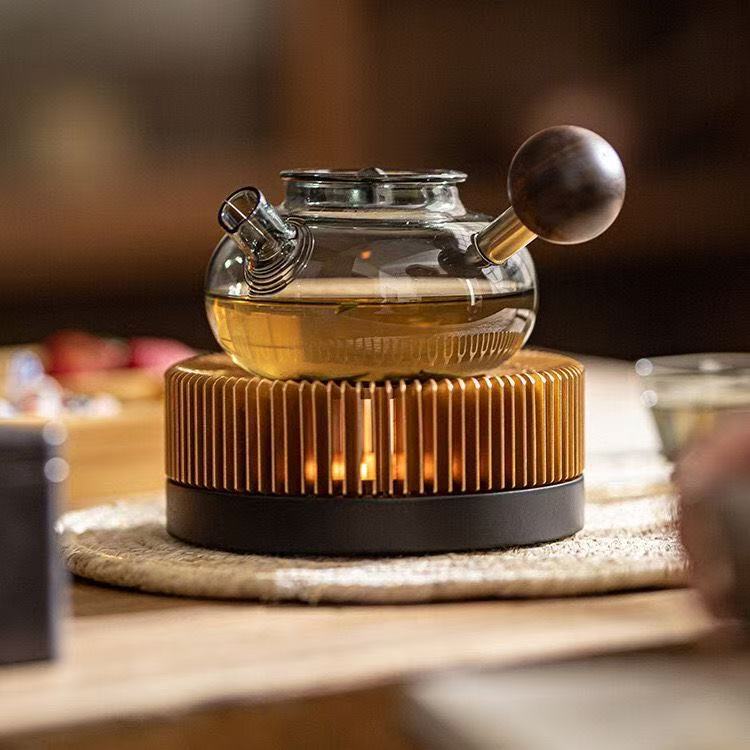 Aluminum Alloy Tea Warmer Base For Heating Candles