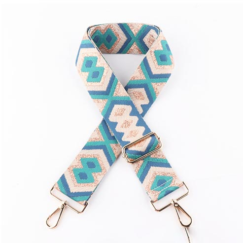 Golden And Silver Vintage Bag Shoulder Strap