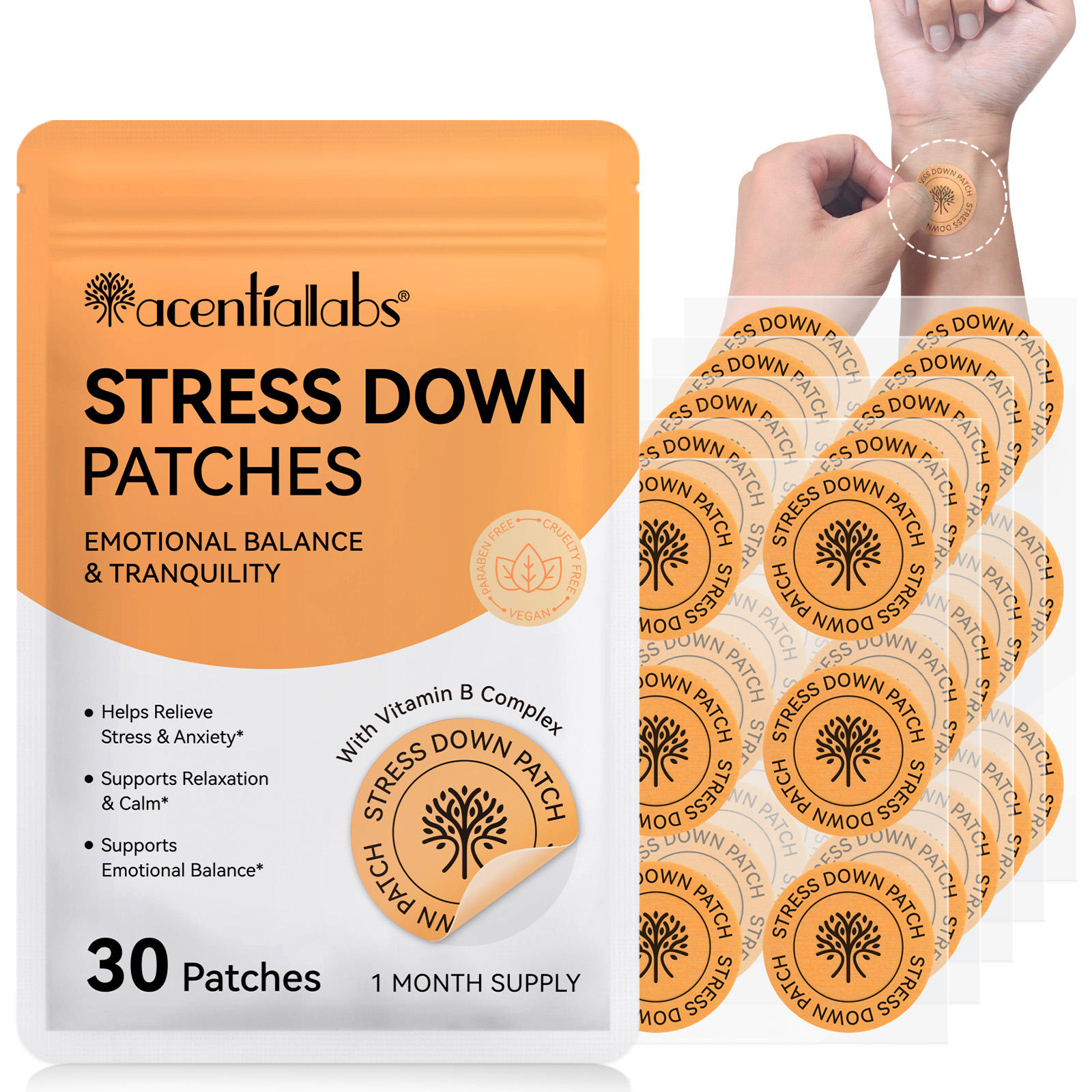 Relaxation Calmness And Pressure Drop Nursing Patch